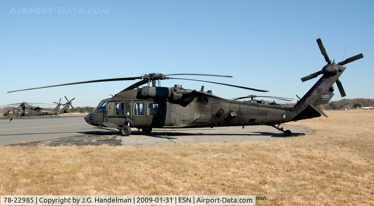 78-22985, 1978 Sikorsky JUH-60A Black Hawk C/N 70.0048, NJ Army NG UH-60A at Easton MD