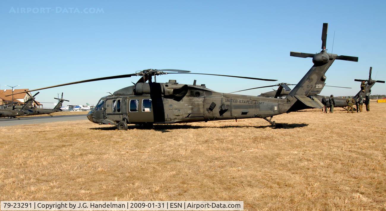 79-23291, Sikorsky UH-60A Black Hawk C/N 70108, 0n ground at Easton MD