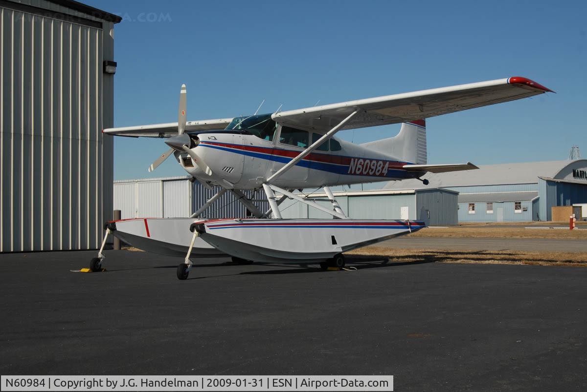 N60984, 1980 Cessna A185F Skywagon 185 C/N 18504088, Fish & Wild Life Service Bird Counter at Easton MD