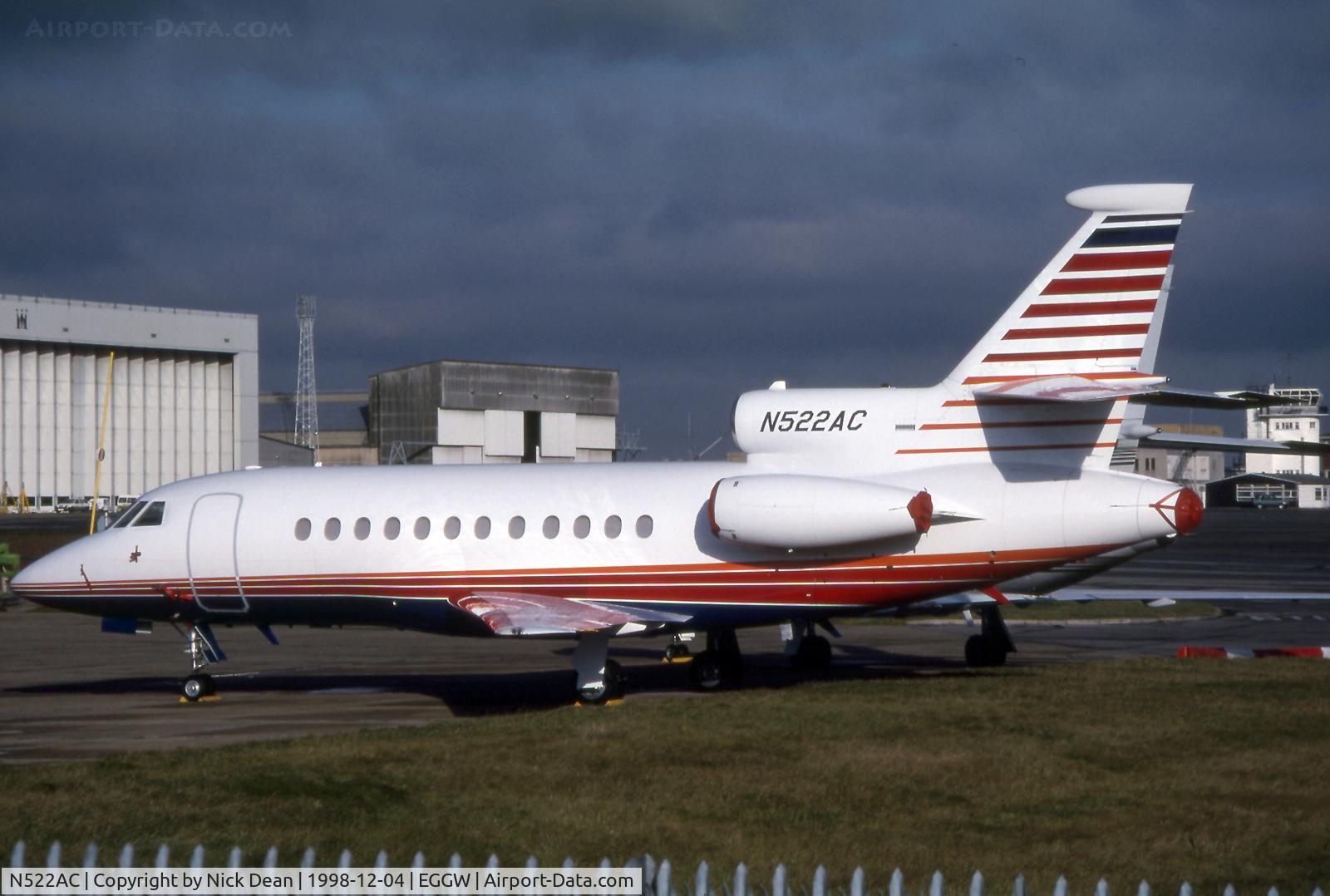 N522AC, 1995 Dassault Falcon 900B C/N 148, EGGW