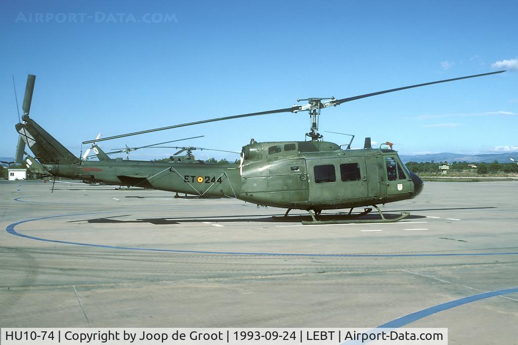 HU10-74, 1977 Bell UH-1H Iroquois C/N 13936, Last seen on the Rota dump.