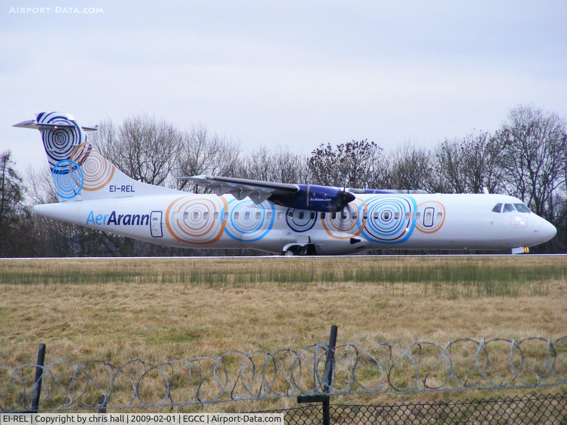 EI-REL, 2007 ATR 72-212A C/N 748, Aer Arann
