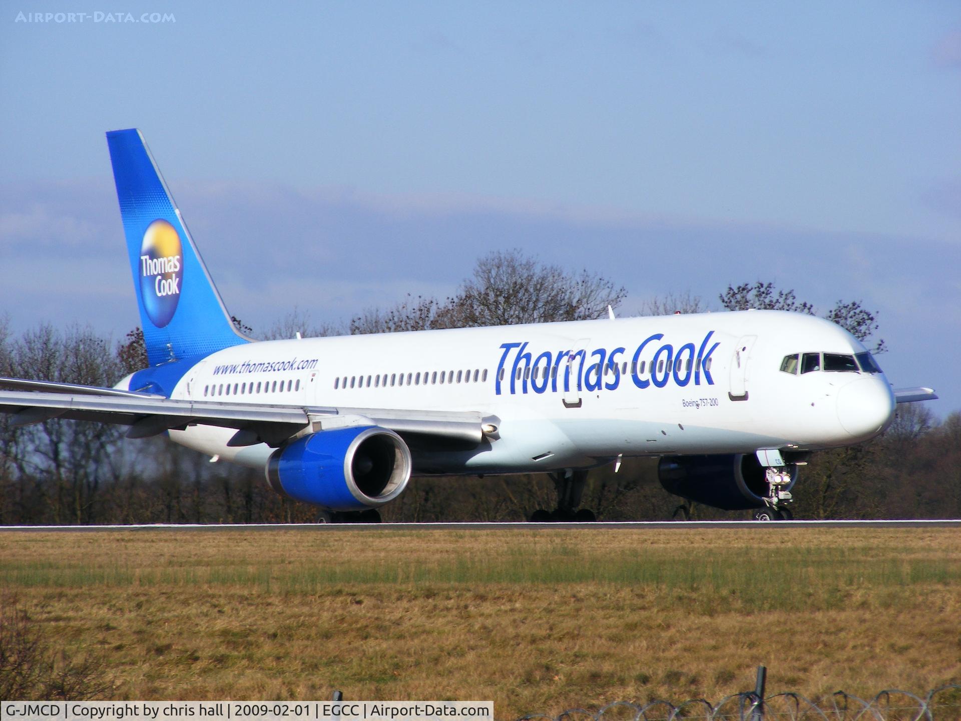 G-JMCD, 2000 Boeing 757-25F C/N 30757, Thomas Cook