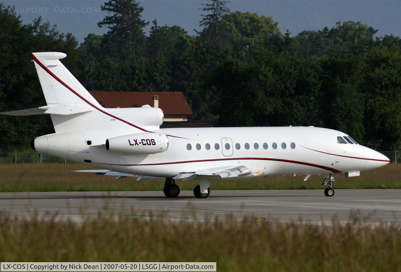 LX-COS, 1997 Dassault Falcon 900B C/N 159, LSGG