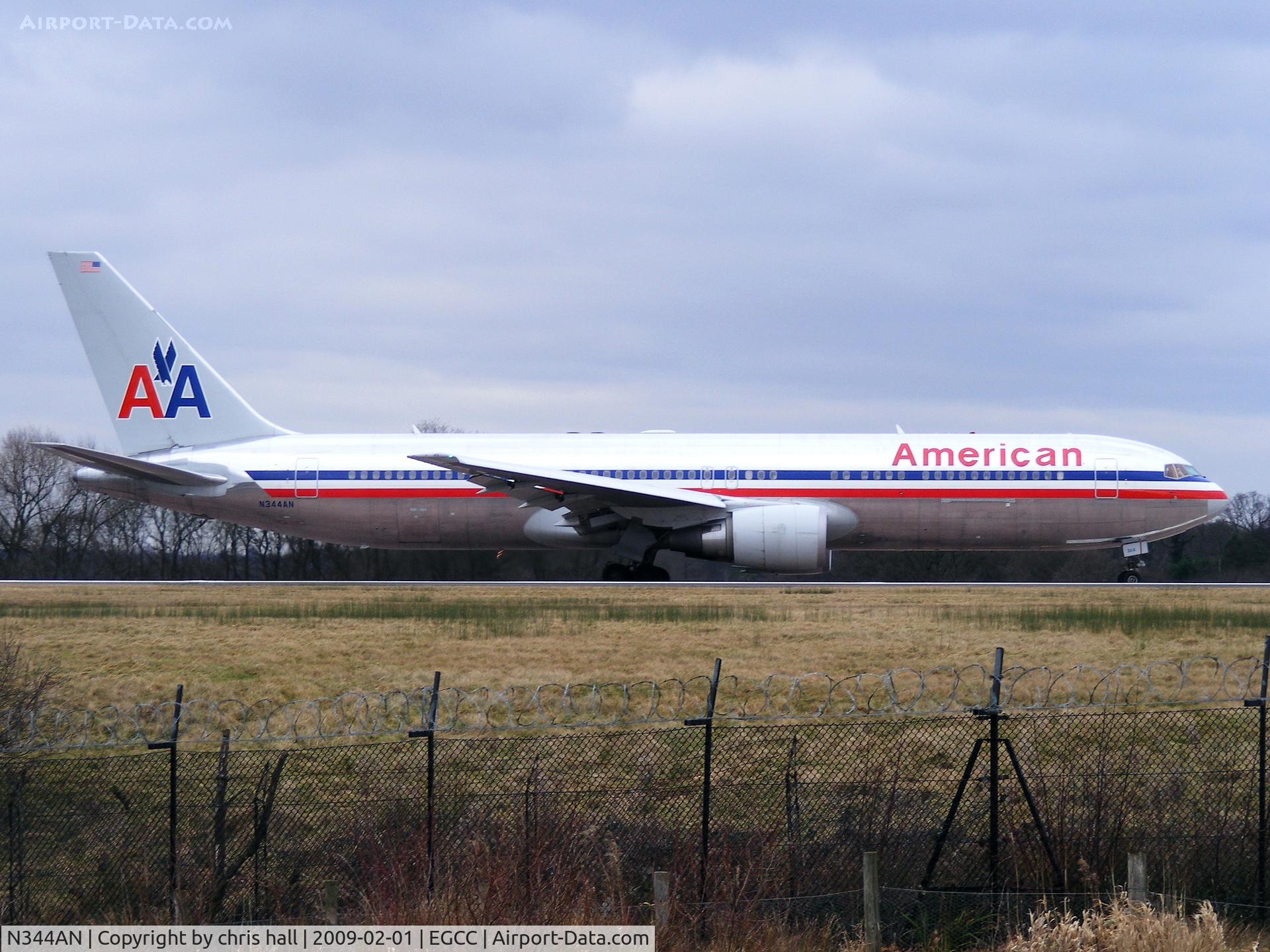 N344AN, 2003 Boeing 767-323 C/N 33083, American Airlines