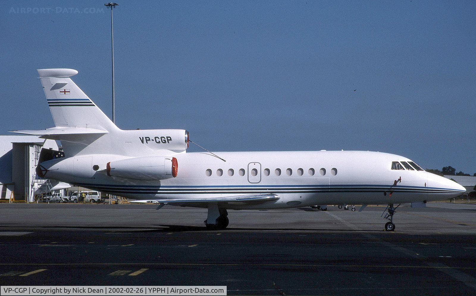 VP-CGP, 1997 Dassault Falcon 900B C/N 163, YPPH