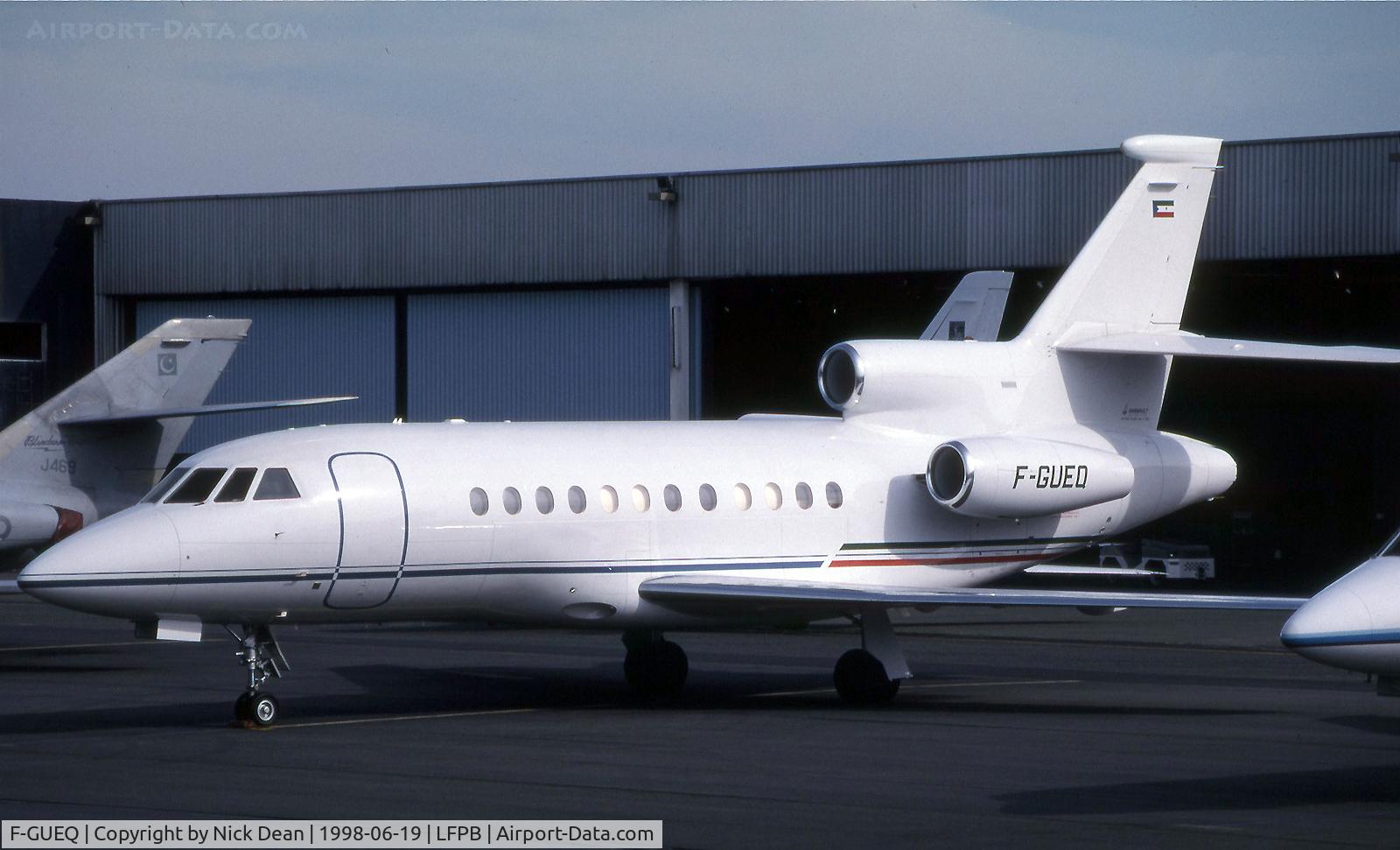 F-GUEQ, 1997 Dassault Falcon 900B C/N 167, Paris Le Bourget