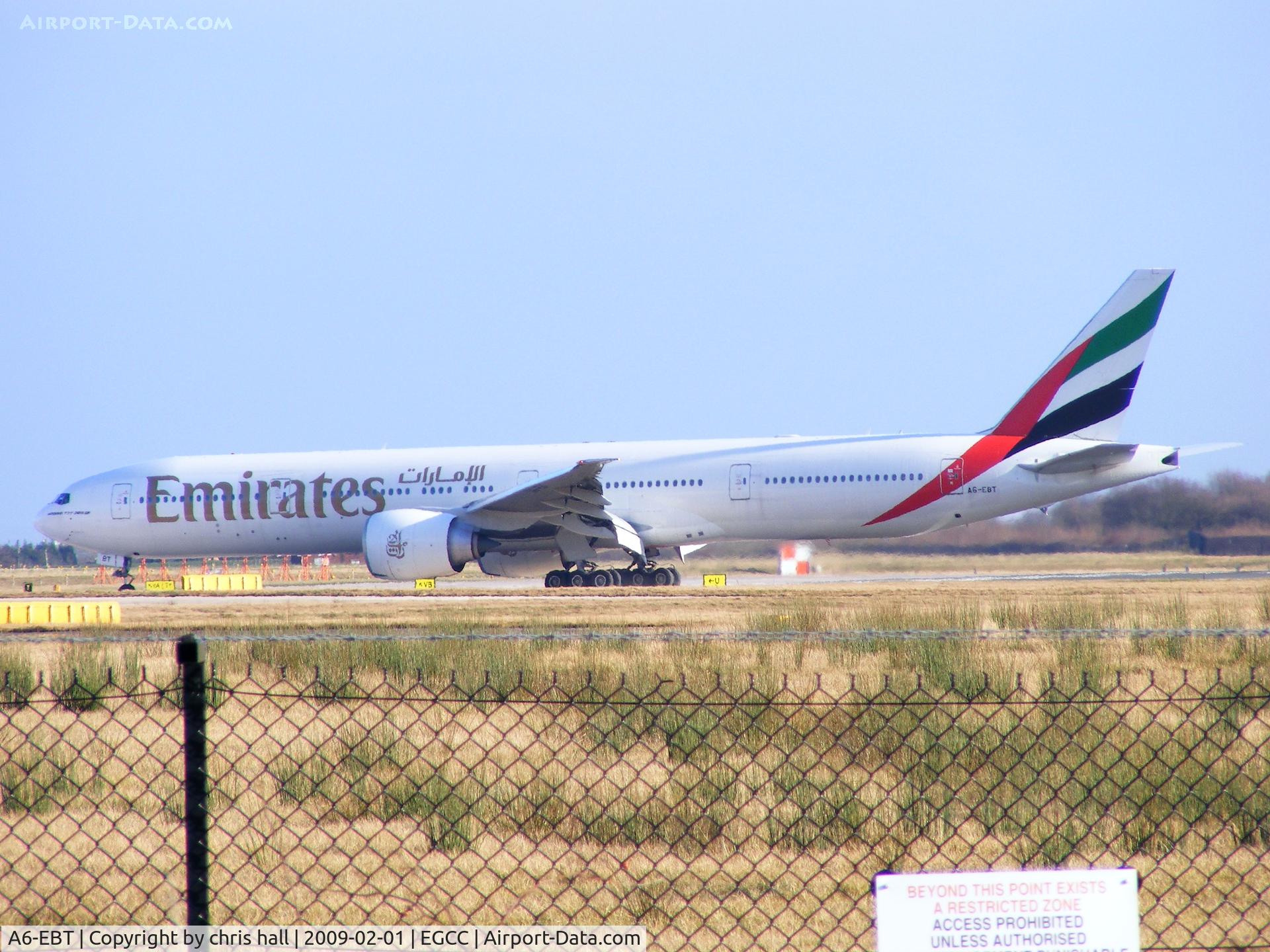 A6-EBT, 2006 Boeing 777-31H/ER C/N 32730, Emirates