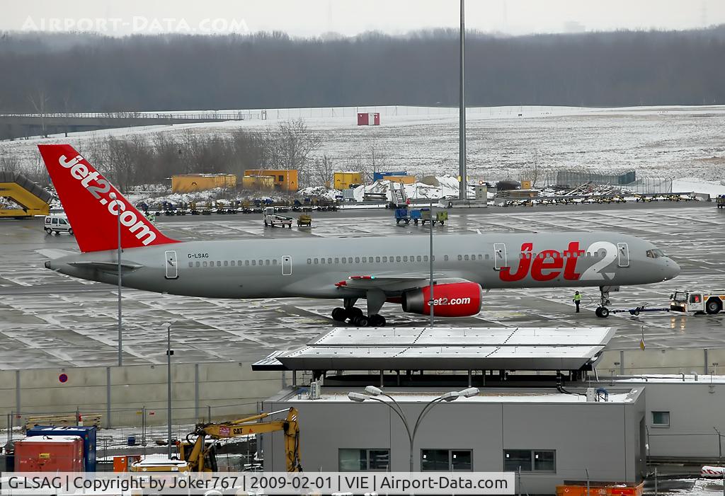 G-LSAG, 1987 Boeing 757-21B C/N 24014, Jet2 Boeing 757-21B
