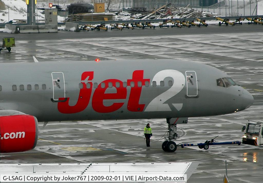 G-LSAG, 1987 Boeing 757-21B C/N 24014, Jet2 Boeing 757-21B