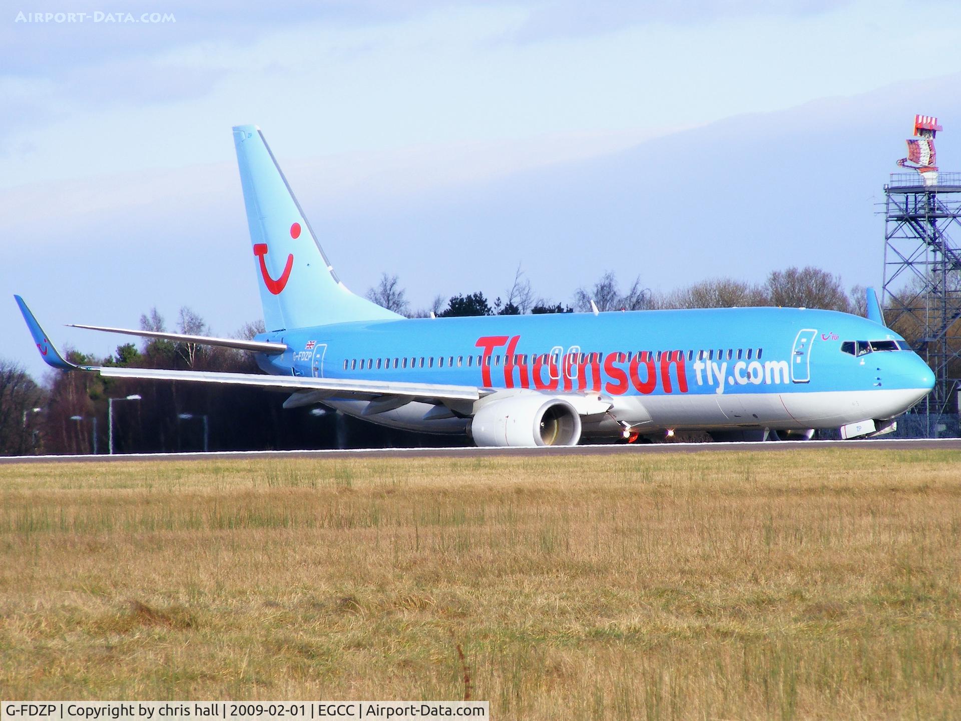 G-FDZP, 2007 Boeing 737-8K5 C/N 34692, Thomson