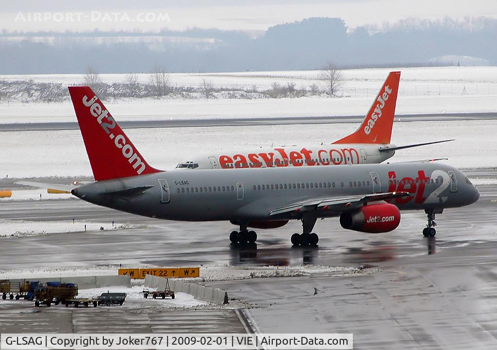 G-LSAG, 1987 Boeing 757-21B C/N 24014, Jet2 Boeing 757-21B