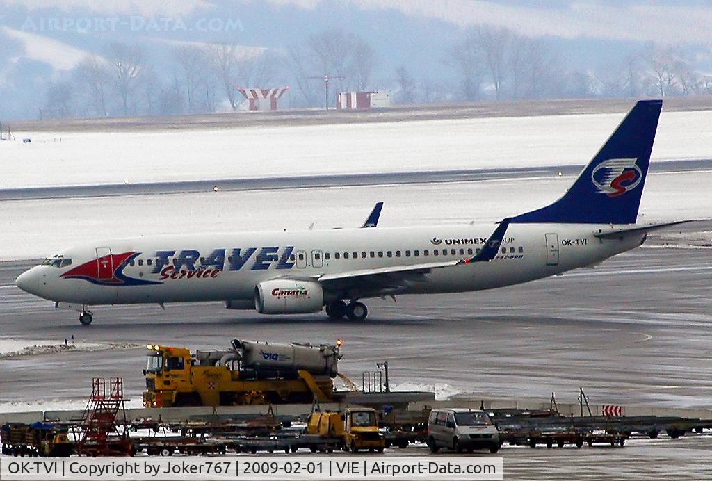 OK-TVI, 2004 Boeing 737-86Q C/N 30294, Travel Service Boeing 737-8Q8(WL)