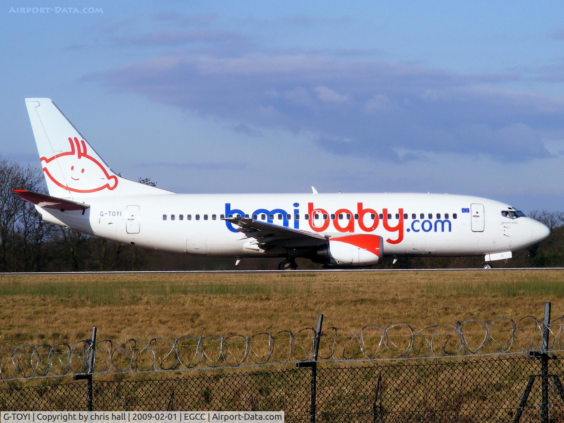 G-TOYI, 1998 Boeing 737-3Q8 C/N 28054, BMI Baby