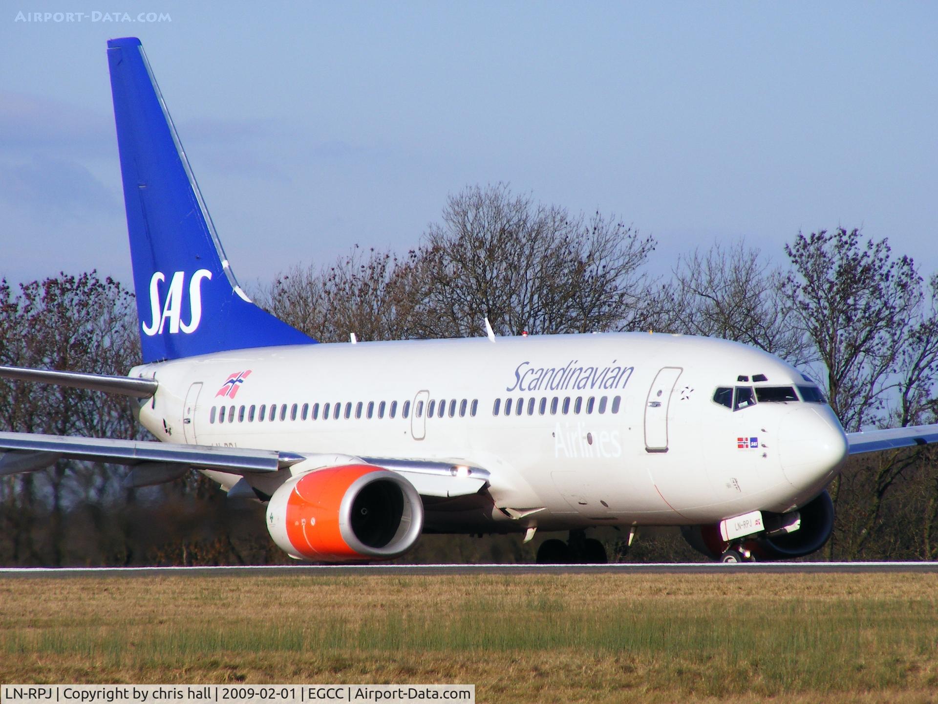 LN-RPJ, 2000 Boeing 737-783 C/N 30192, Scandinavian