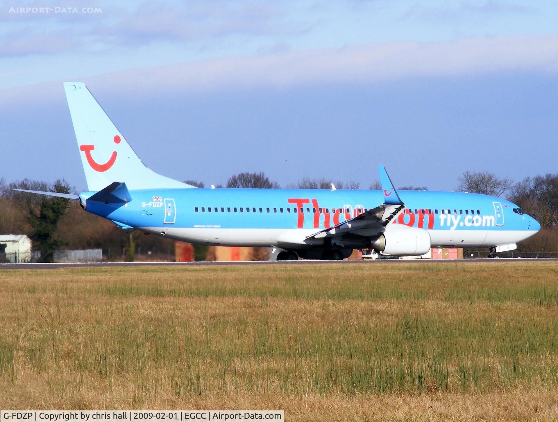 G-FDZP, 2007 Boeing 737-8K5 C/N 34692, Thomson
