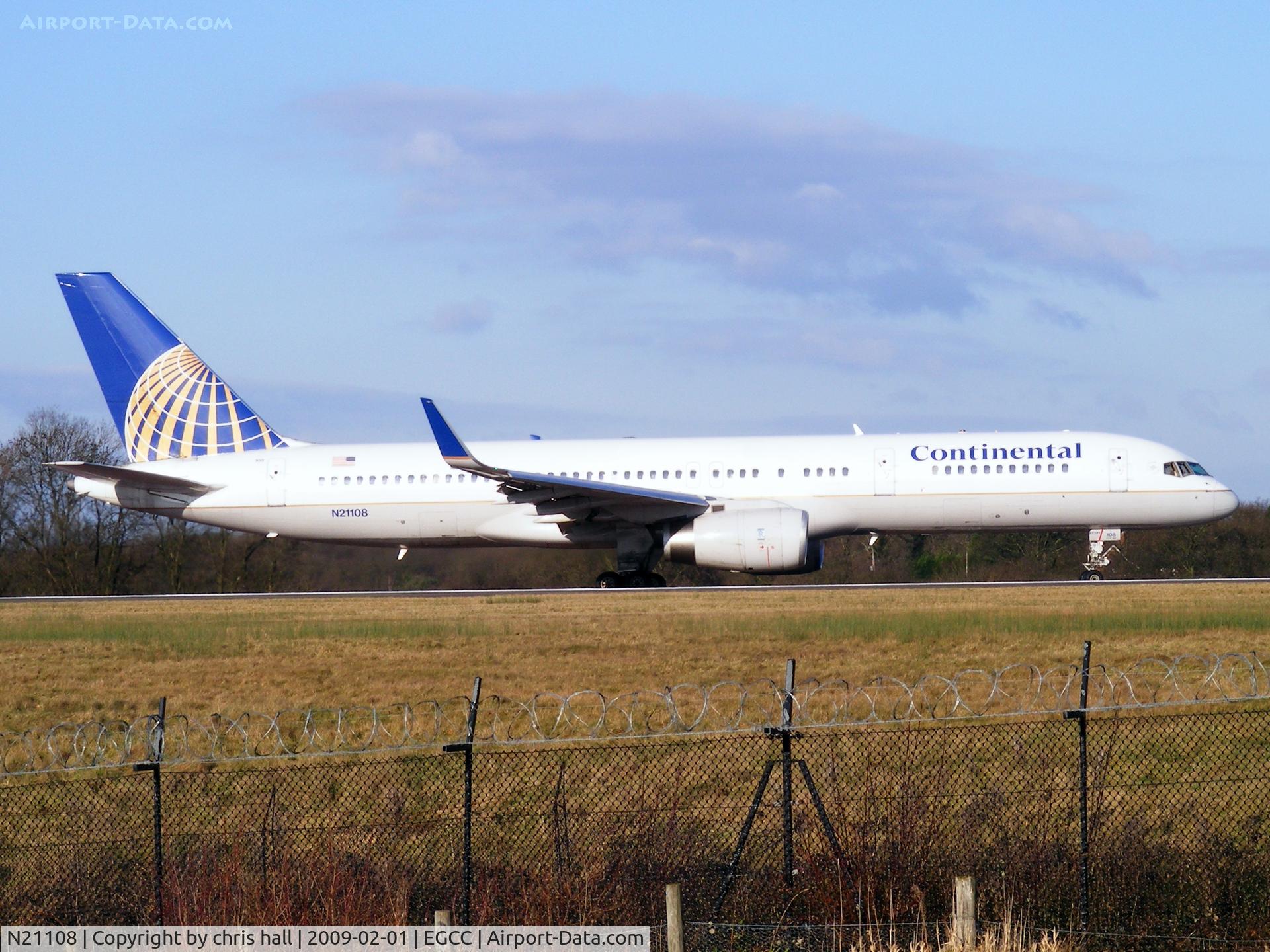 N21108, 1994 Boeing 757-224 C/N 27298, Continental