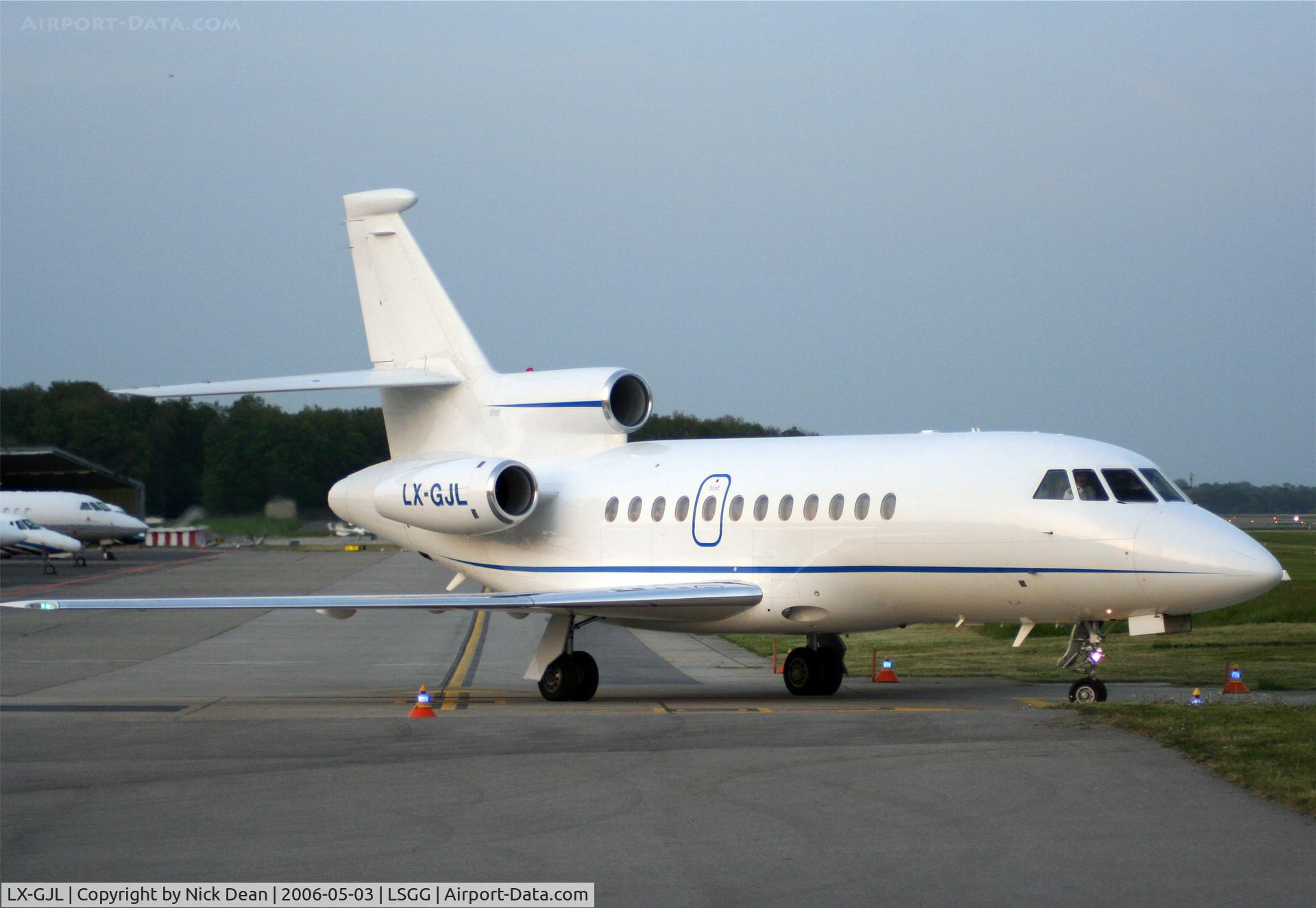 LX-GJL, Dassault Falcon 900C C/N 197, LSGG