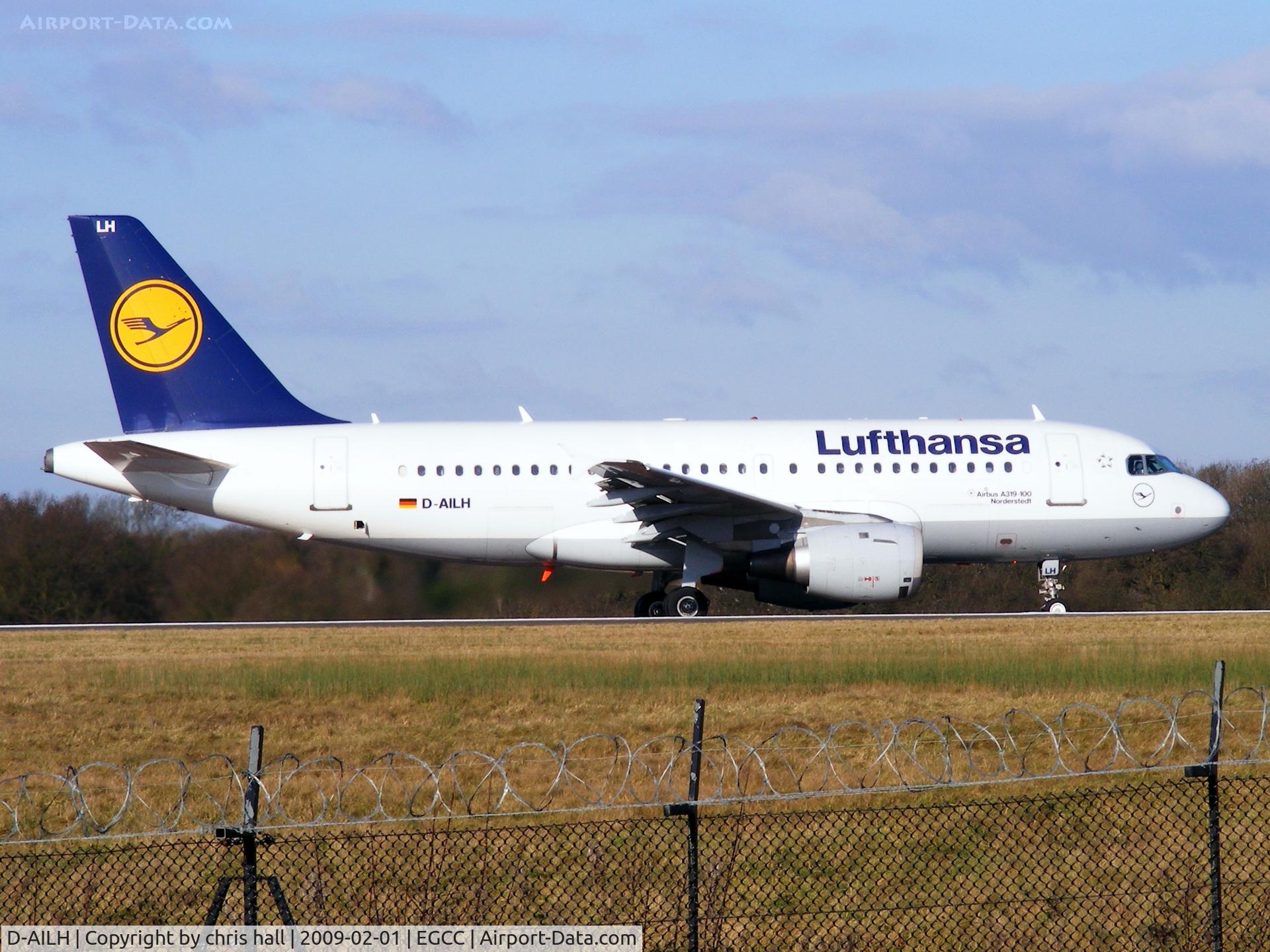 D-AILH, 1997 Airbus A319-114 C/N 641, Lufthansa