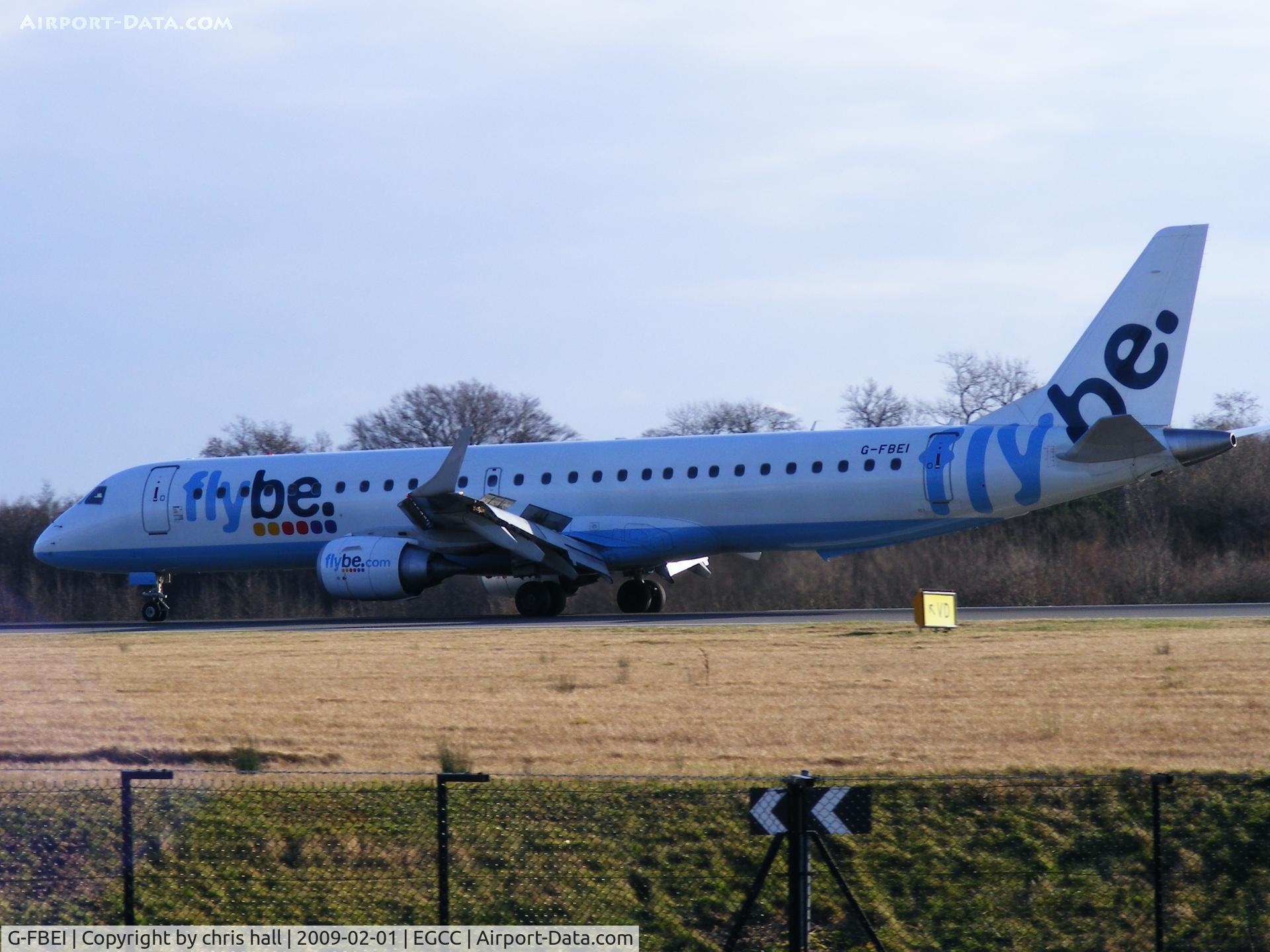 G-FBEI, 2007 Embraer 195LR (ERJ-190-200LR) C/N 19000143, flybe