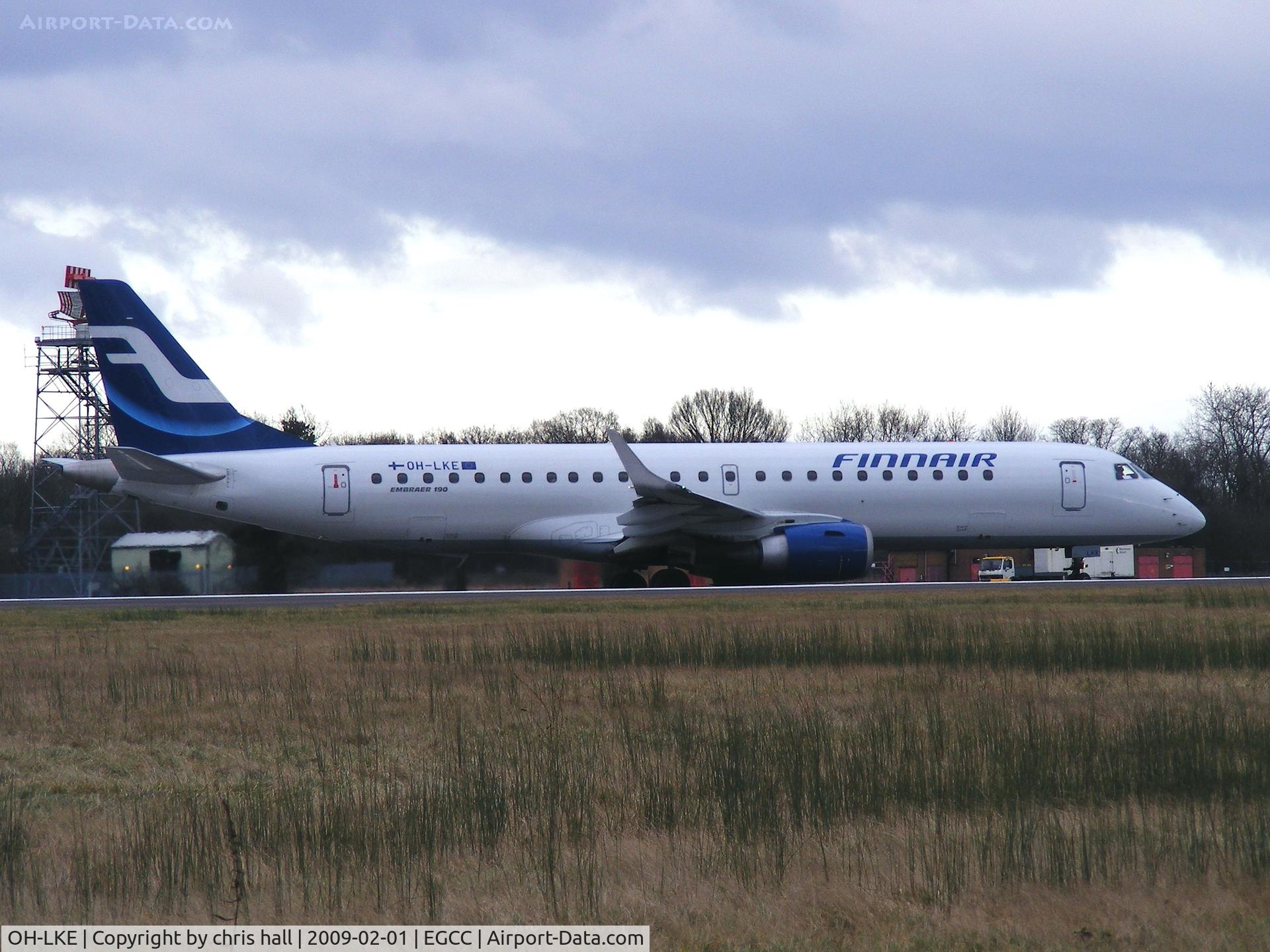 OH-LKE, 2007 Embraer 190LR (ERJ-190-100LR) C/N 19000059, Finnair