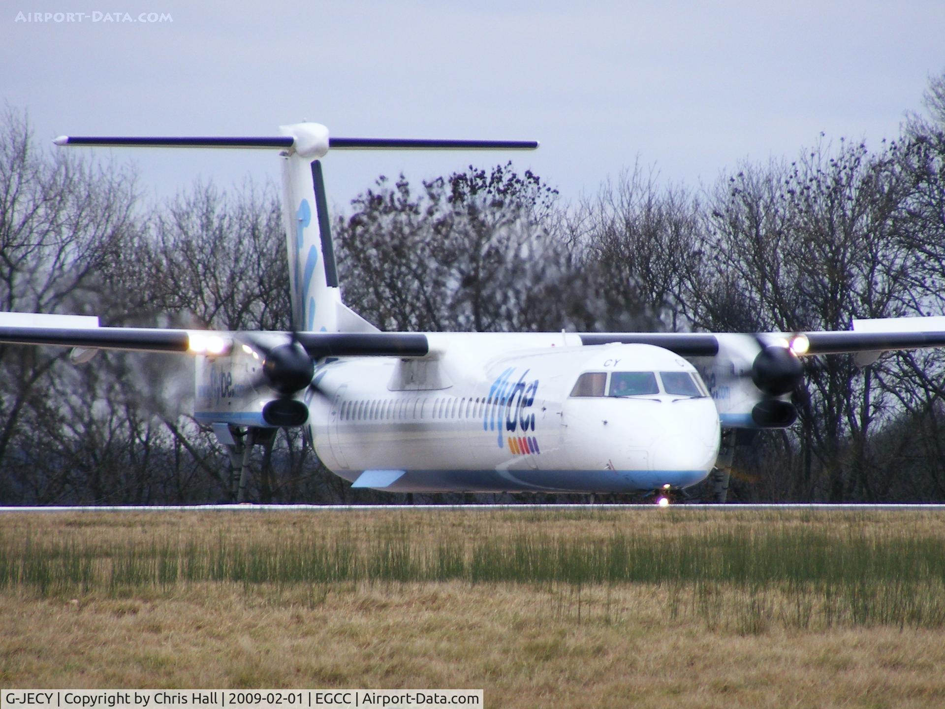 G-JECY, 2007 De Havilland Canada DHC-8-402Q Dash 8 C/N 4157, flybe