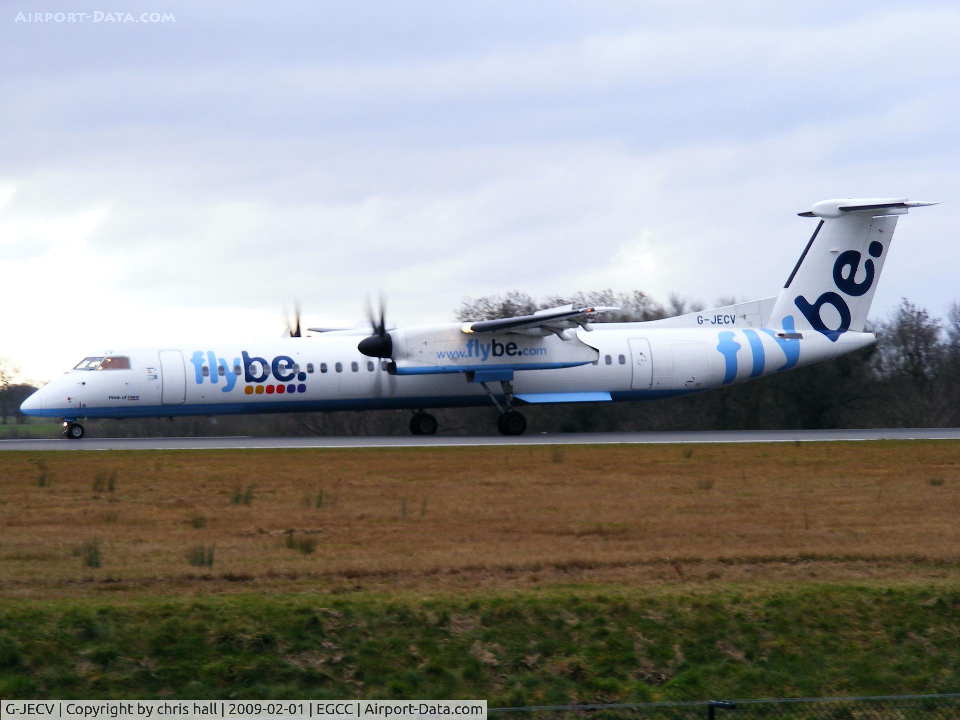 G-JECV, 2007 De Havilland Canada DHC-8-402Q Dash 8 C/N 4148, flybe