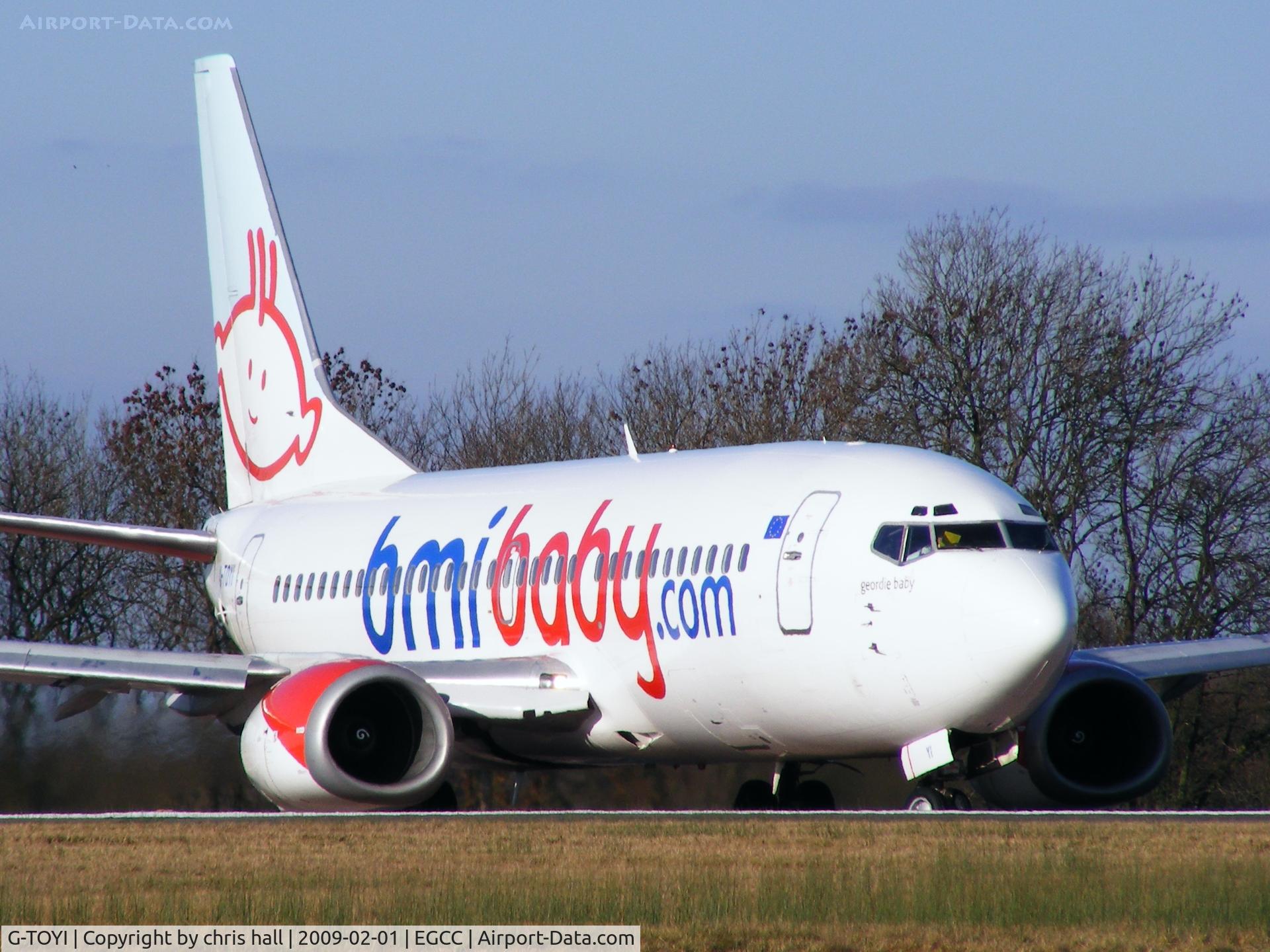 G-TOYI, 1998 Boeing 737-3Q8 C/N 28054, BMI Baby