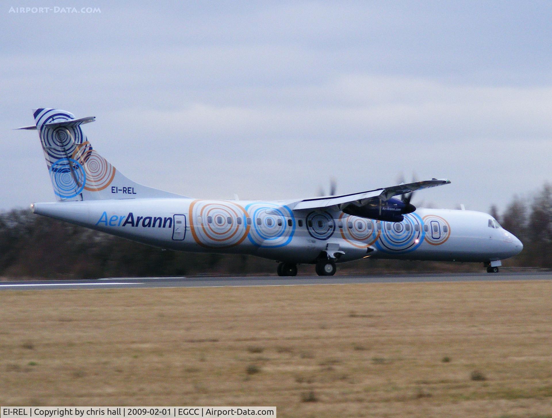 EI-REL, 2007 ATR 72-212A C/N 748, Aer Arann