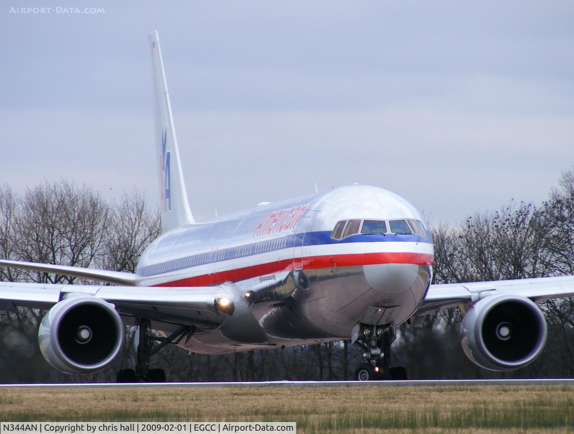 N344AN, 2003 Boeing 767-323 C/N 33083, American Airlines