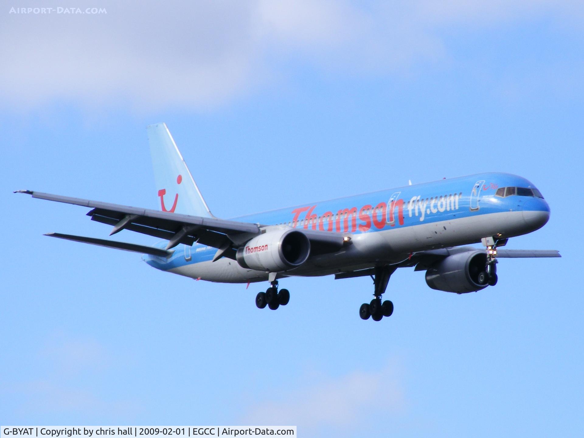 G-BYAT, 1994 Boeing 757-204 C/N 27208, Thomson