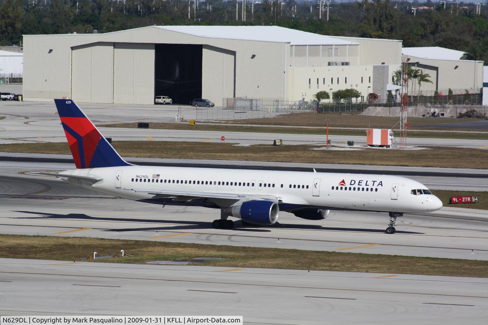 N629DL, 1987 Boeing 757-232 C/N 22919, Boeing 757-200