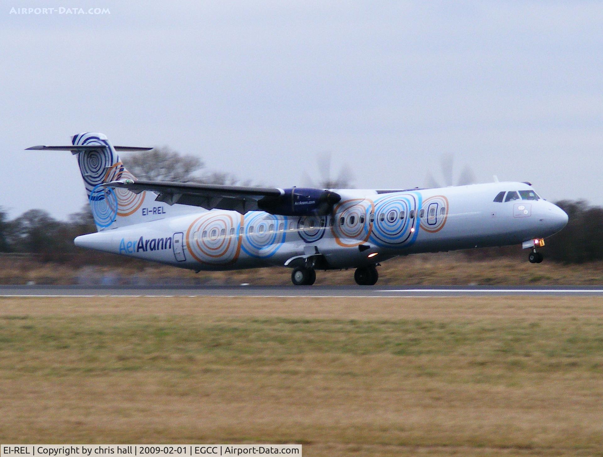 EI-REL, 2007 ATR 72-212A C/N 748, Aer Arann
