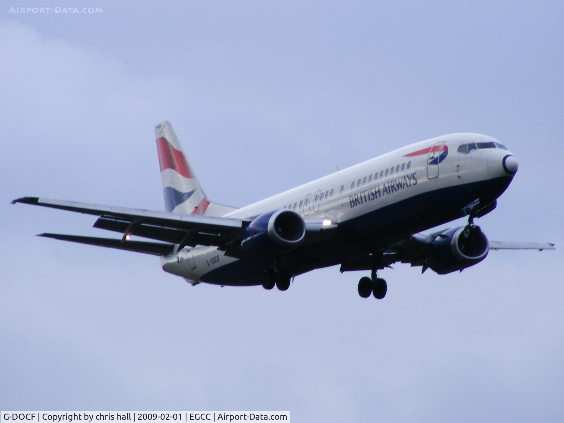 G-DOCF, 1991 Boeing 737-436 C/N 25407, British Airways