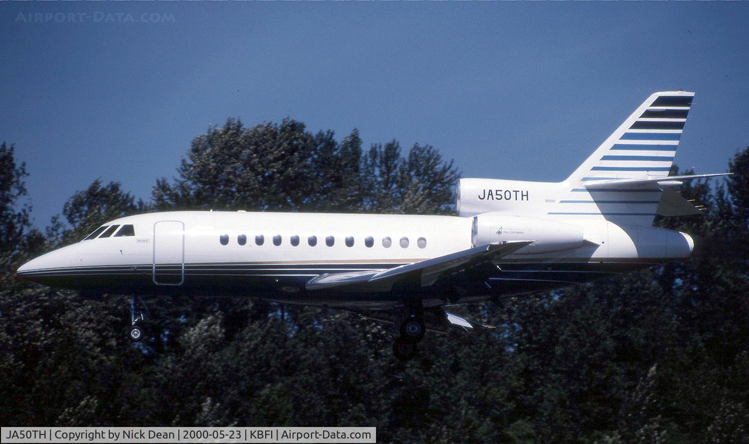 JA50TH, 1996 Dassault Falcon 900EX C/N 003, KBFI