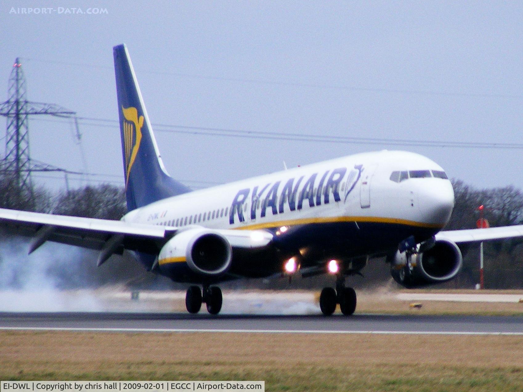 EI-DWL, 2007 Boeing 737-8AS C/N 33618, Ryanair