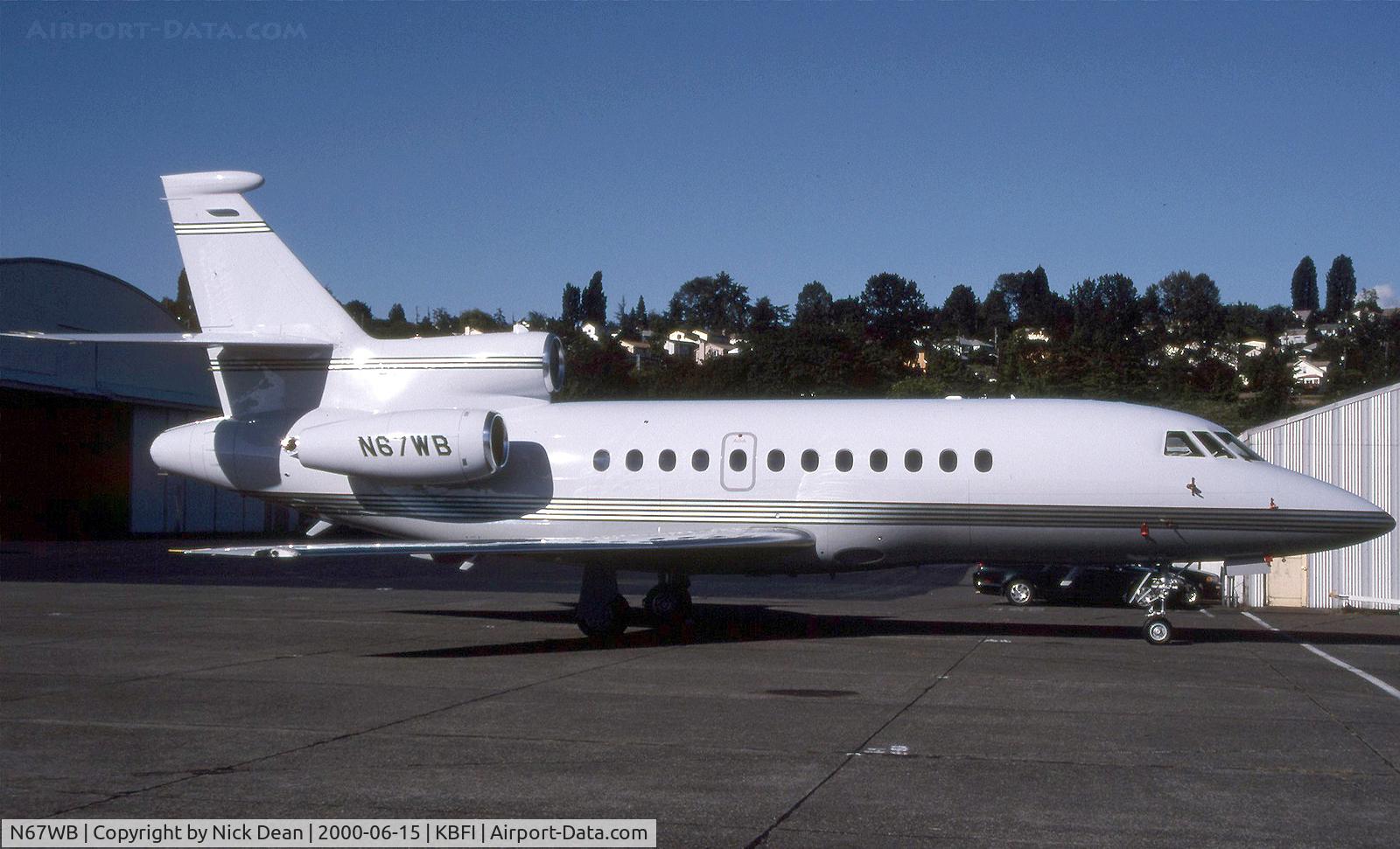 N67WB, 1997 Dassault Falcon 900EX C/N 16, KBFI