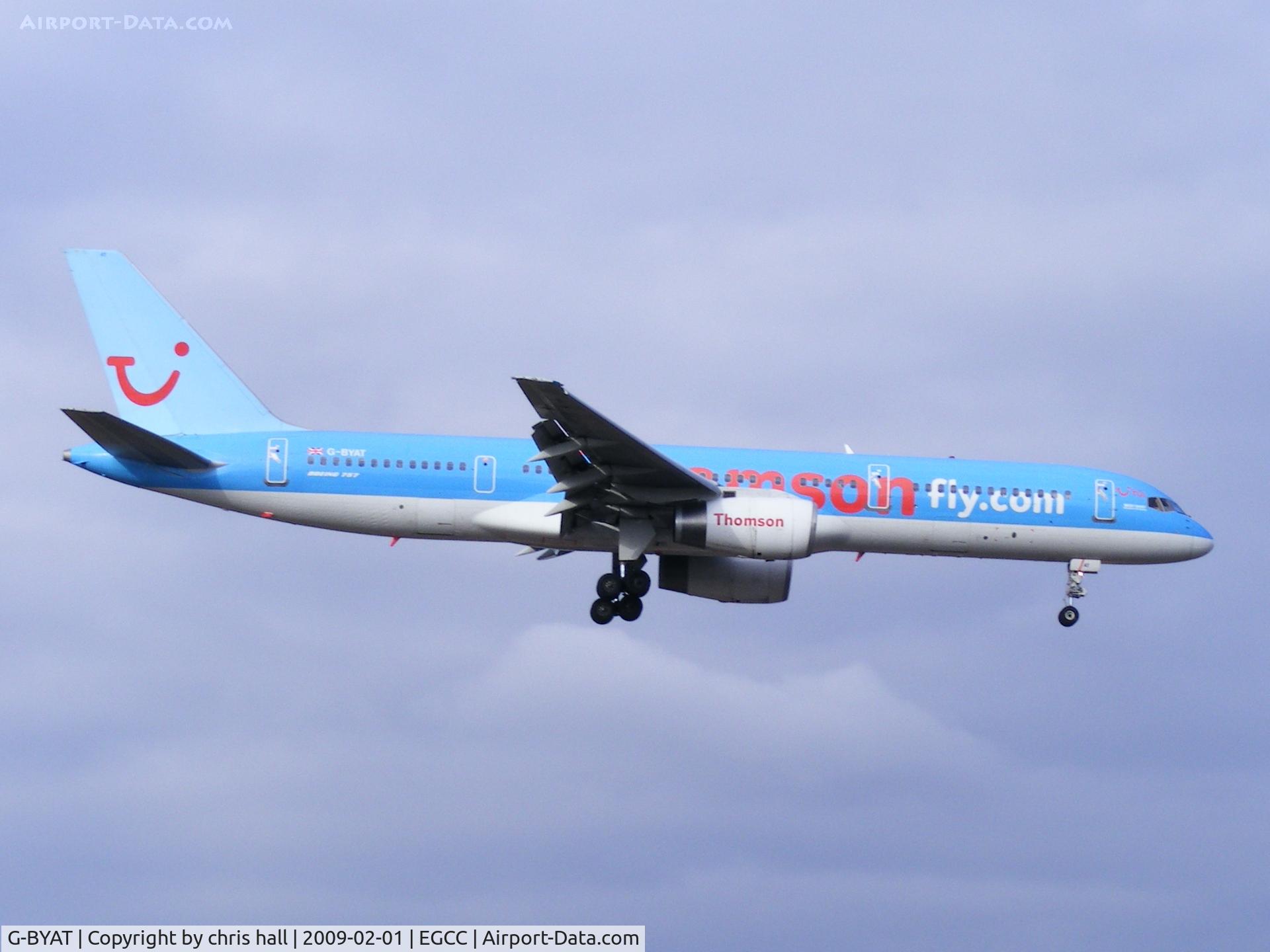 G-BYAT, 1994 Boeing 757-204 C/N 27208, Thomson