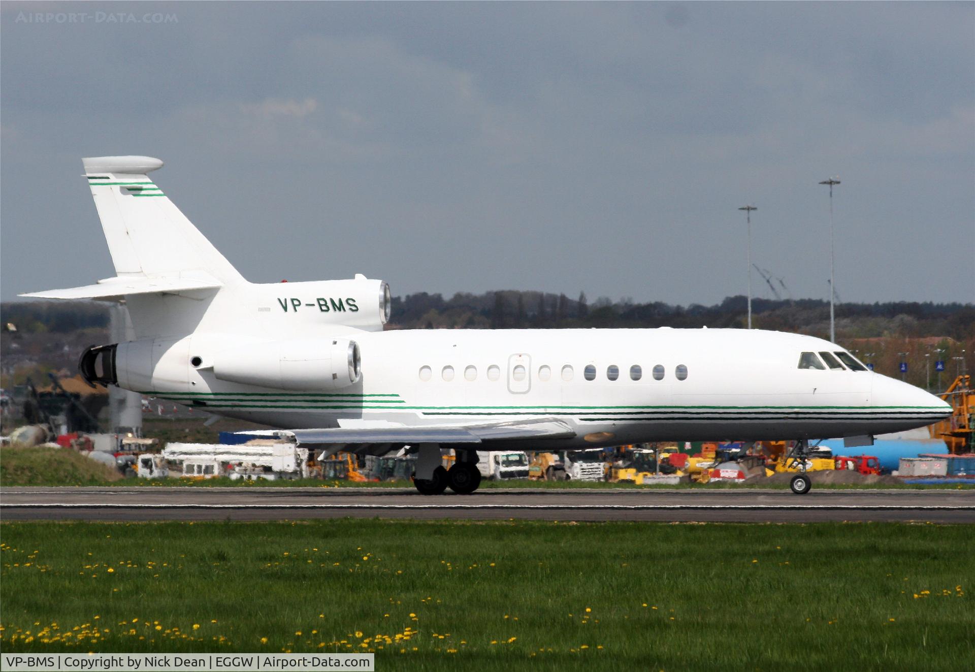 VP-BMS, 1999 Dassault Falcon 900EX C/N 42, EGGW