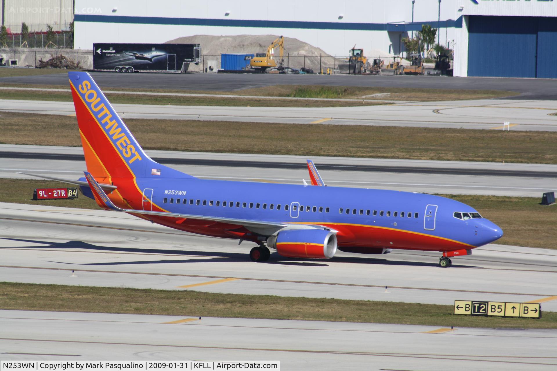 N253WN, 2006 Boeing 737-7H4 C/N 32511, Boeing 737-700