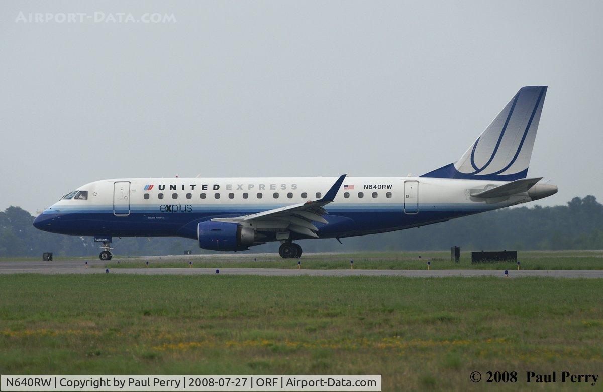 N640RW, 2004 Embraer 170SE (ERJ-170-100SE) C/N 17000058, Another timely profile