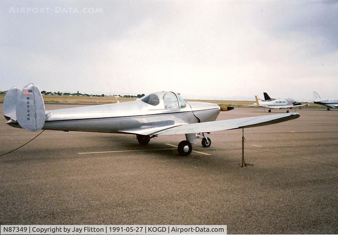 N87349, 1946 Erco 415D Ercoupe C/N 522, Happy little Ercoupe patiently waiting to return to the sky.