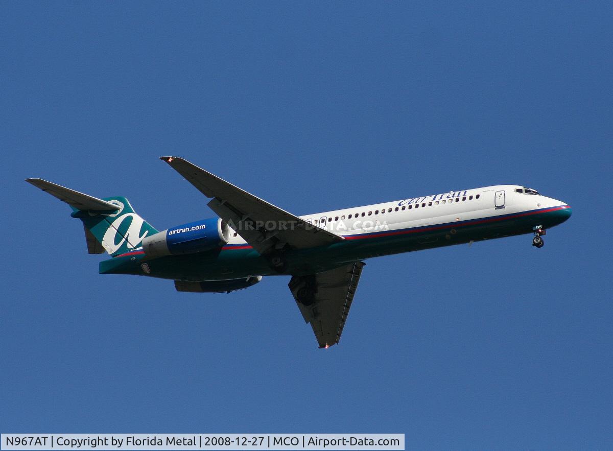 N967AT, 2001 Boeing 717-200 C/N 55028, Air Tran 717