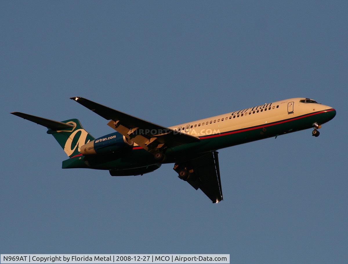 N969AT, 2001 Boeing 717-200 C/N 55030, Air Tran 717