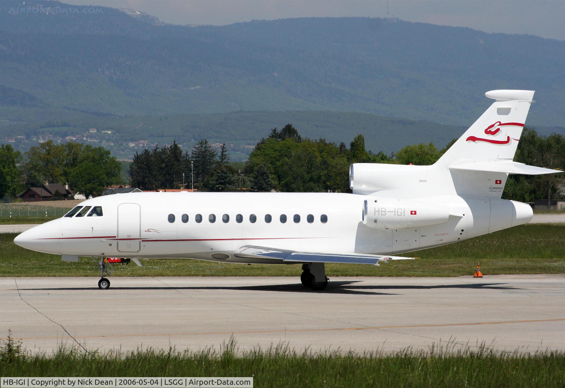 HB-IGI, Dassault Falcon 900EX C/N 83, LSGG