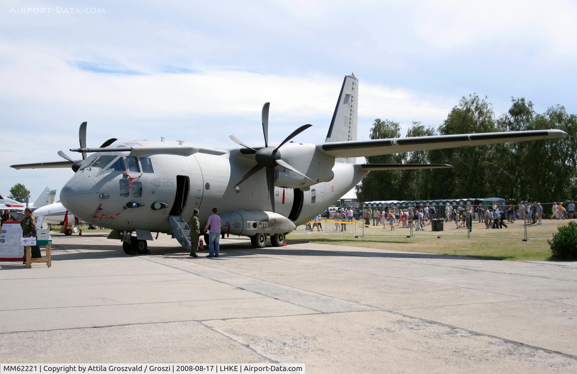 MM62221, Alenia C-27J Spartan C/N 132, Kecskemét, Hungarian Air-Forces Base / LHKE / Hungary - Airshow '2008
