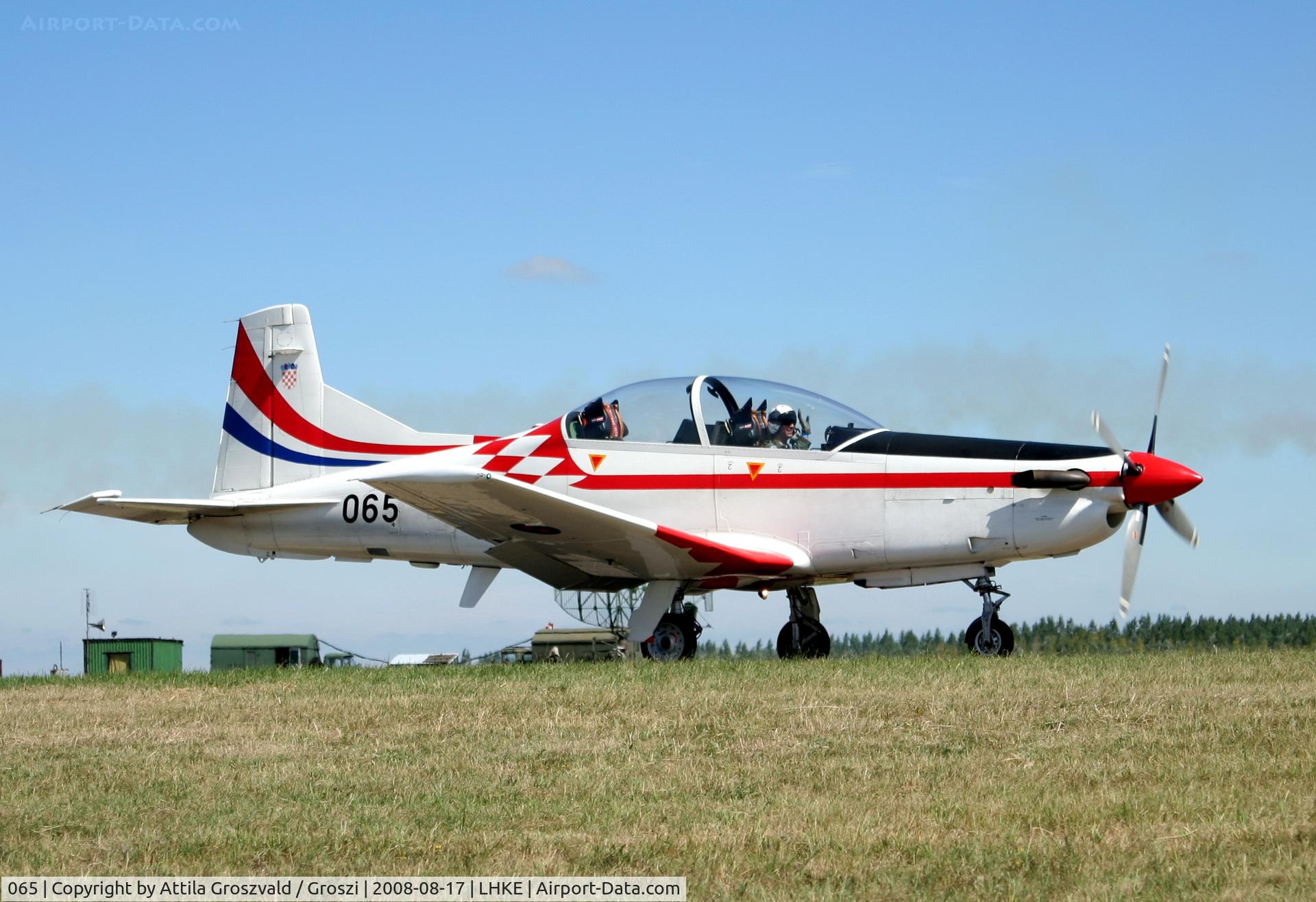065, Pilatus PC-9M C/N 628, Kecskemét, Hungarian Air-Forces Base / LHKE / Hungary - Airshow '2008