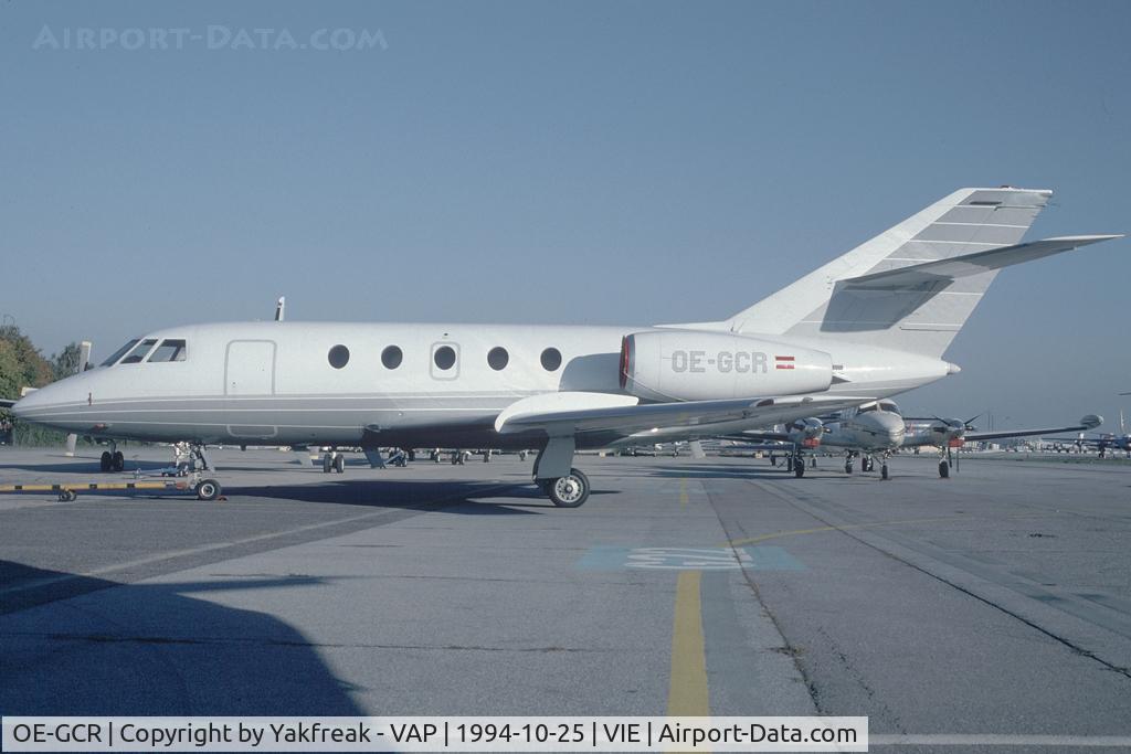 OE-GCR, 1969 Dassault Falcon (Mystere) 20D-5 C/N 191, jetair Falcon 20