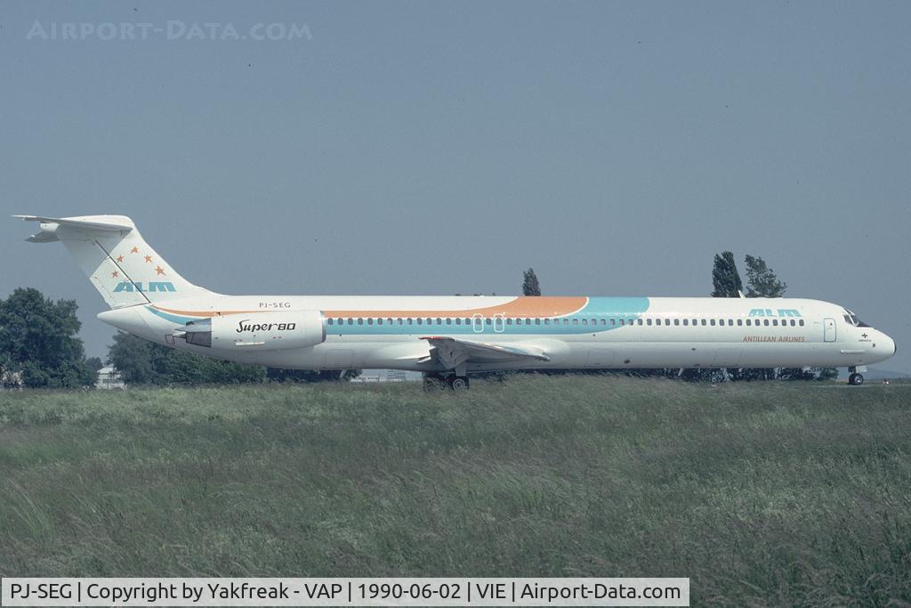 PJ-SEG, 1982 McDonnell Douglas MD-82 (DC-9-82) C/N 49124, ALM MD80