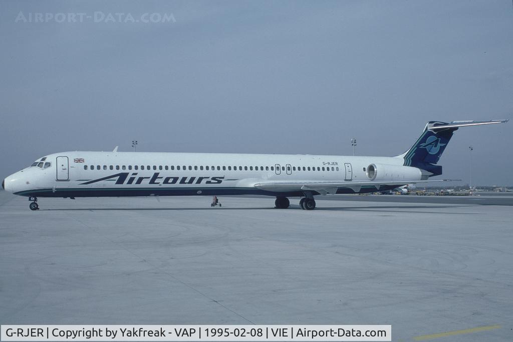 G-RJER, 1991 McDonnell Douglas MD-83 (DC-9-83) C/N 49949, Airtours MD80